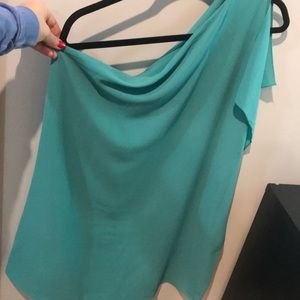 One shoulder dress